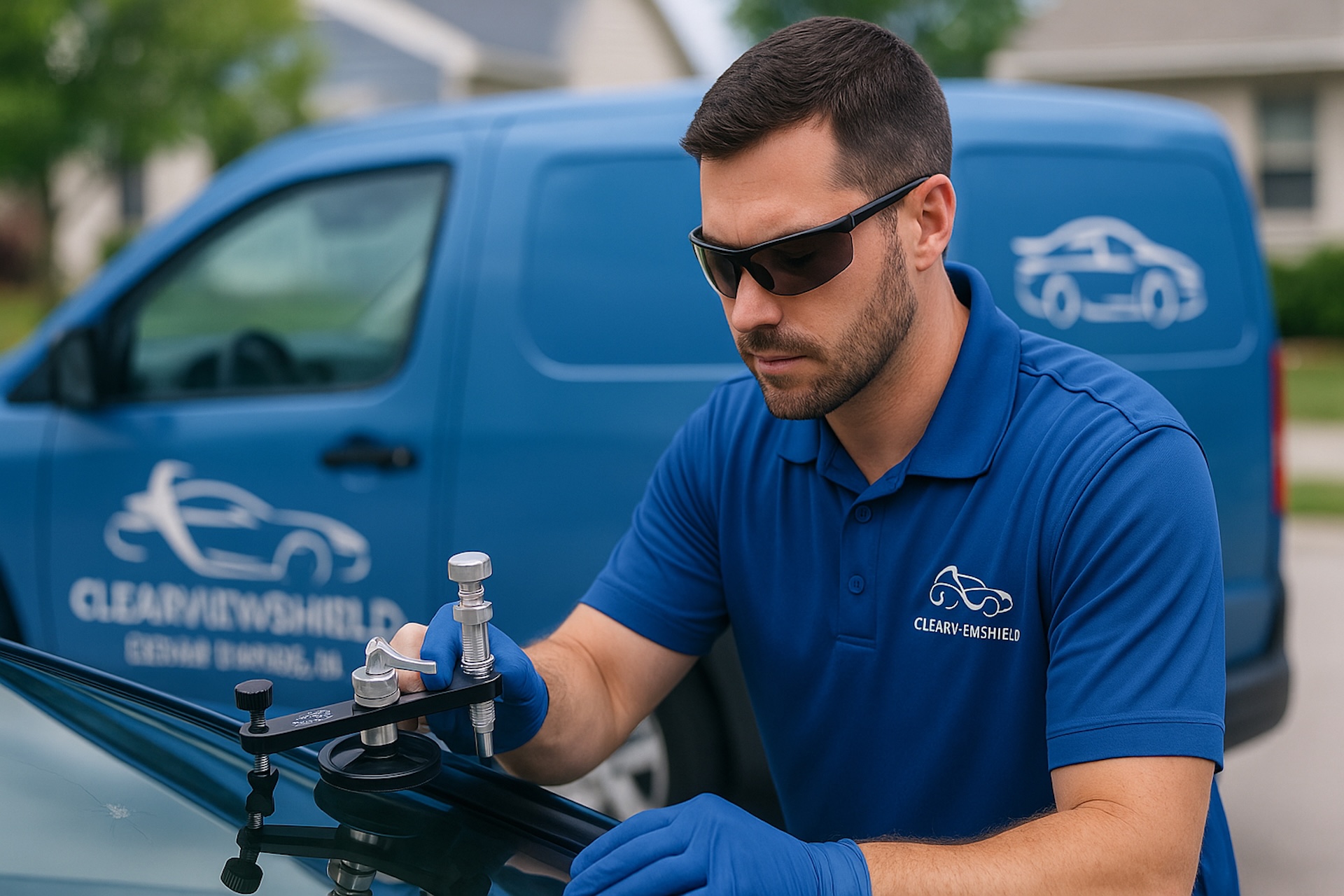 Mobile windshield repair in Cedar Rapids
